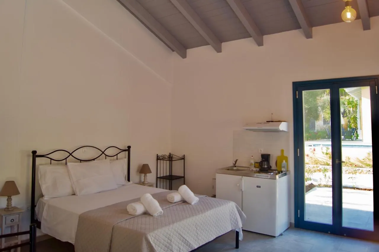 Throisma Studios With Private Pool & Parking Asos Apartment